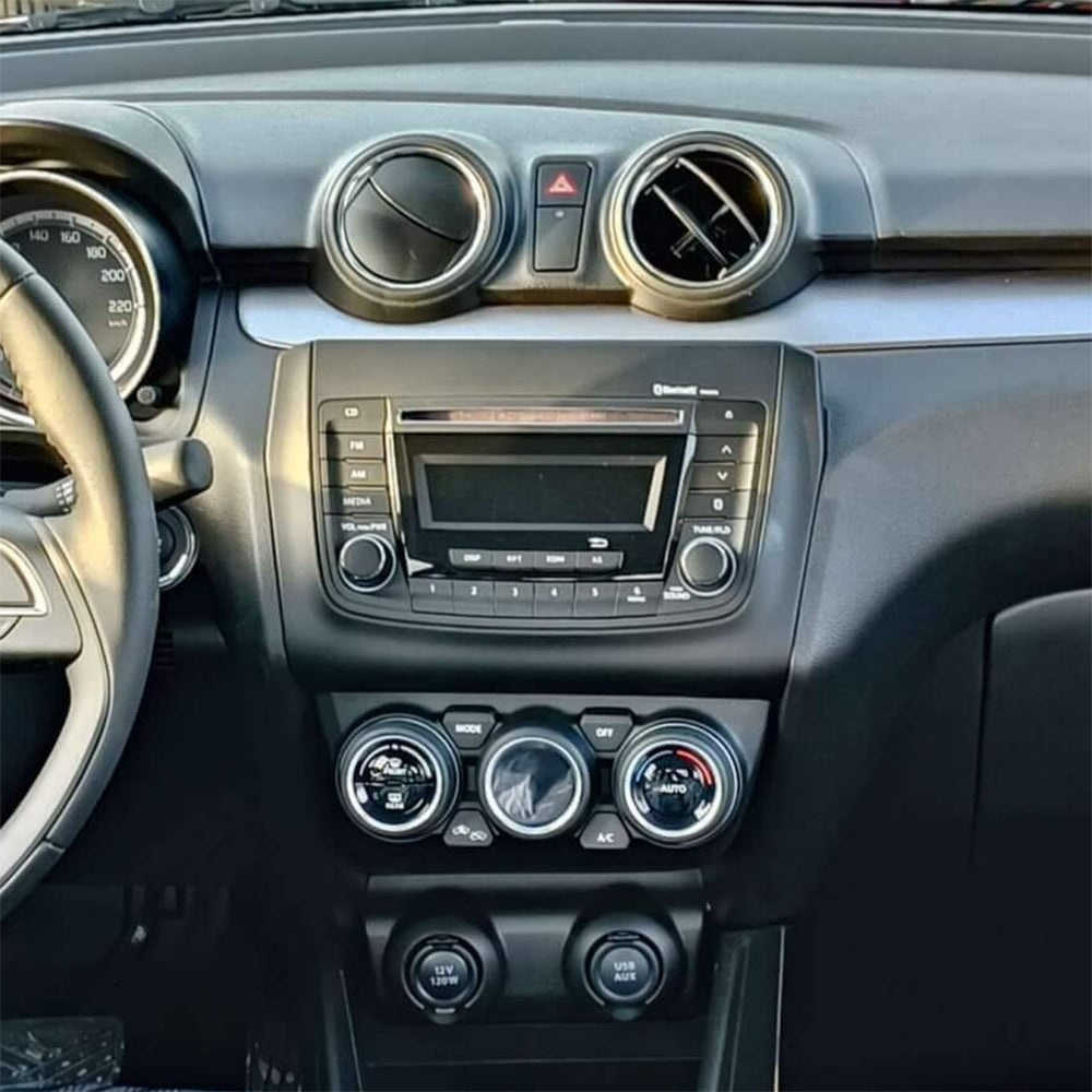 Kenwood DMX80AXS Autoradio-Paket für Suzuki Swift 2017-2024, matt svart