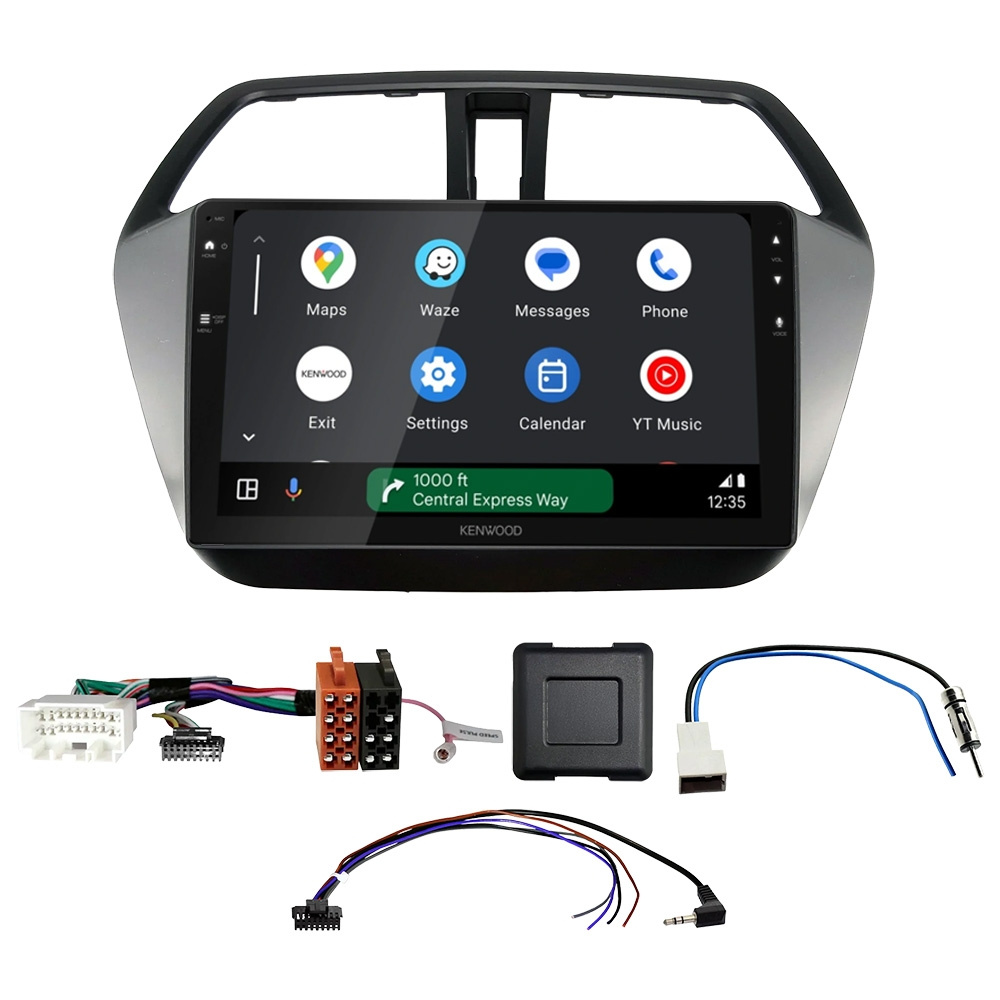 Kenwood DMX80AXS Autoradio-Paket für Suzuki SX4 och S-Cross