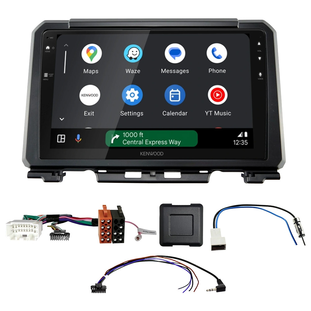Kenwood DMX80AXS Autoradio-Paket für Suzuki Jimny 2018-2025