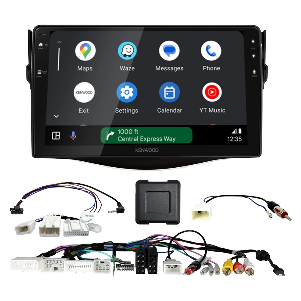 Kenwood DMX80AXS Autoradio-Paket für Toyota RAV4 2005-2013