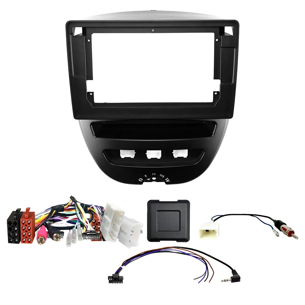 Kenwood DMX80AXS Autoradio-Paket für Toyota Aygo, Citroën C1 och Peugeot 107