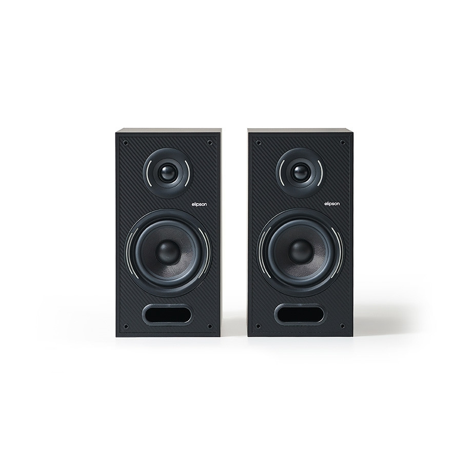Dayton Audio DTA-PRO mit Elipson Horus 6B in Schwarz, 2.0 Stereo-Set