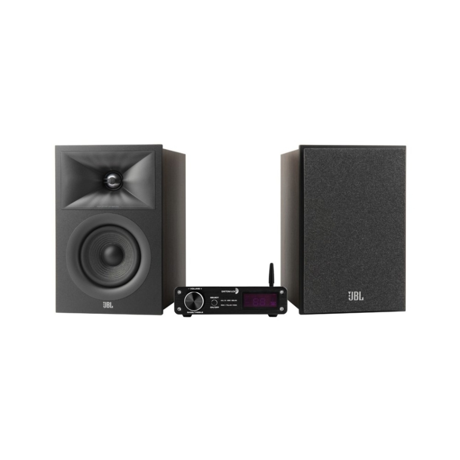 Dayton Audio DTA-PRO mit JBL Stage 240B, 2.0-Stereo-Paket in Schwarz