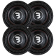 4er-Pack Bass Habit Elite 2 E2300D2, 12-Zoll-Tieftöner 4er-Pack Bass Habit Elite 2 E2300D2, 12-Zoll-Tieftöner