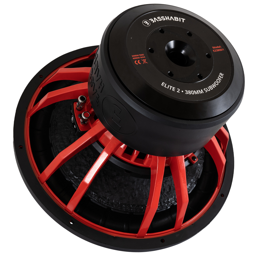 2er-Pack Bass Habit Elite 2 E2380D1 & SPL ELITE 5100.1DF, Basspaket