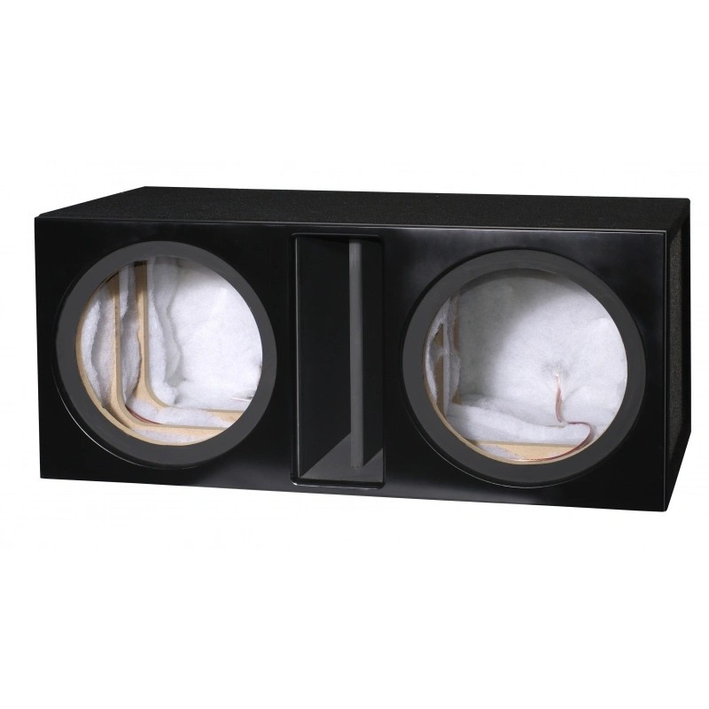 Bass Habit E300D2 im Bassreflexgehäuse mit SP31001FR, 2x12-Basspaket