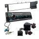 Auto-Stereo-Kit für BMW E46, Kenwood KMM-BT309 (keine Lenkradbedienung) Auto-Stereo-Kit für BMW E46, Kenwood KMM-BT309 (keine Lenkradbedienung)