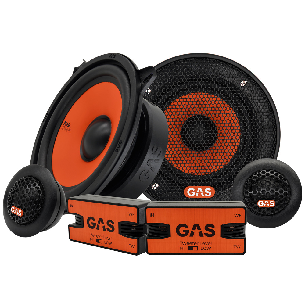 GAS MAD Lautsprecherpaket für BMW E46 Limousine/Touring/Coupé