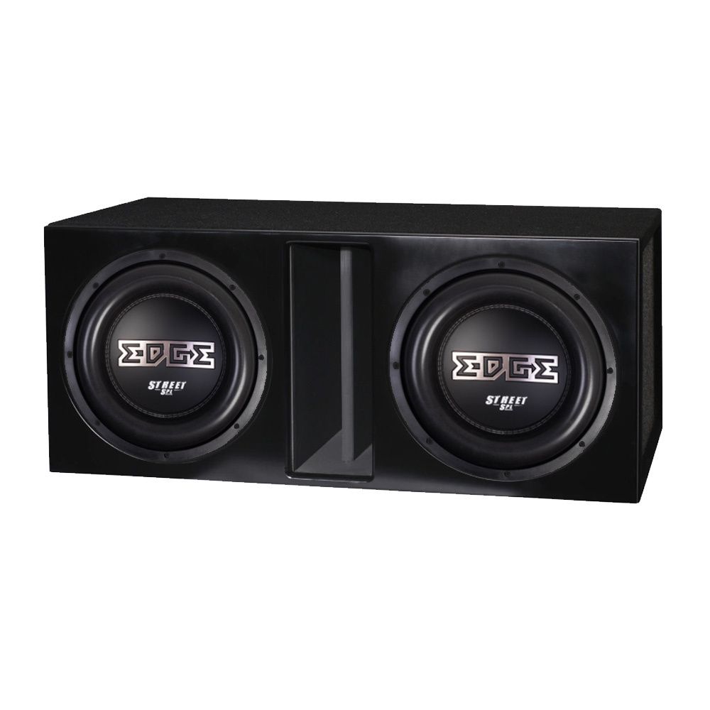 Bassreflexgehäuse 2x12 Zoll mit 2 Stk. EDGE EDP122SPL-E3