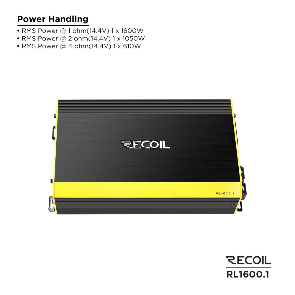EDGE EDP122SPL-E3 mit Recoil RL1600.1, 1x12