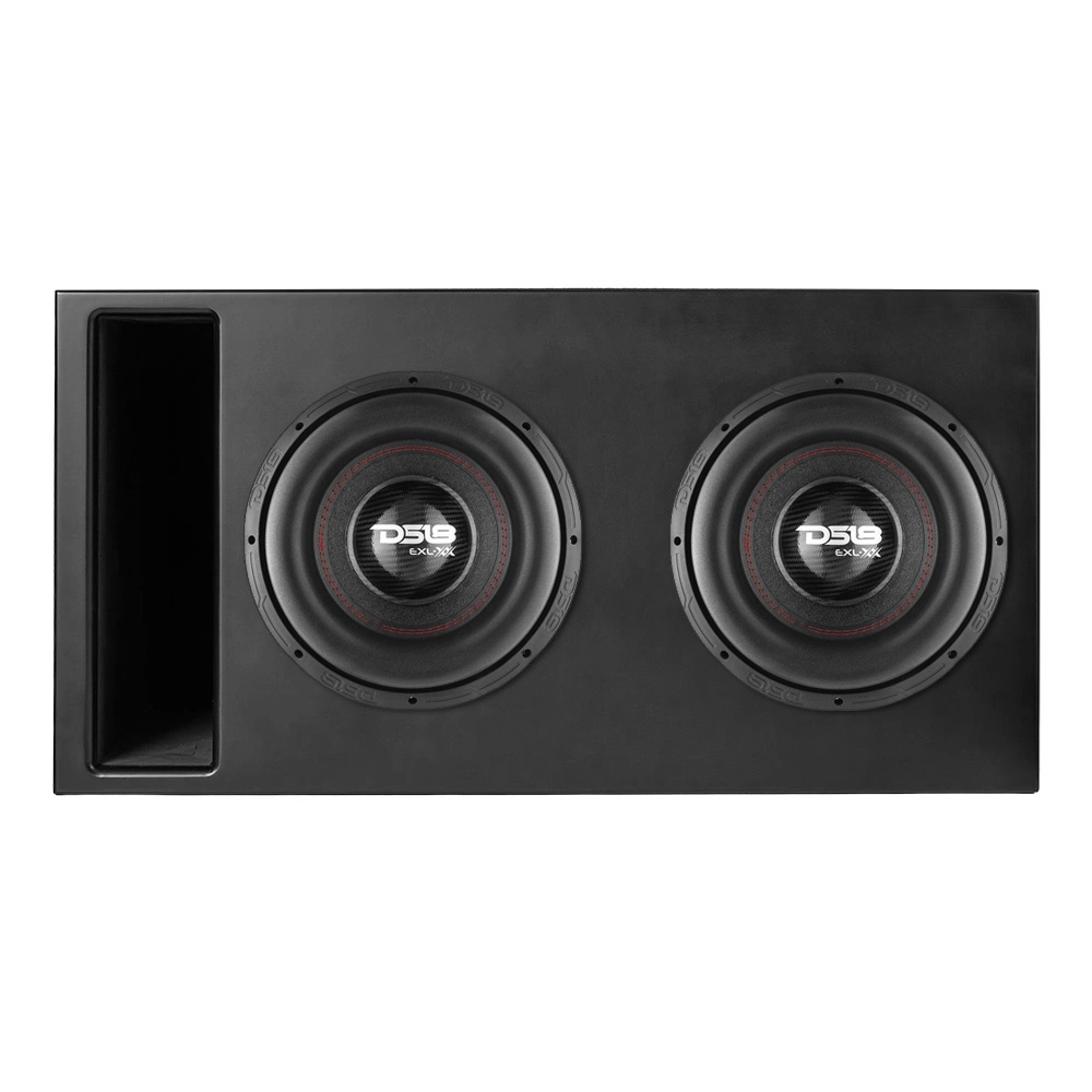 Bassreflex-Comp-Gehäuse 2x12 Zoll mit 2 Stk. DS18 EXL-XX12.2DHE