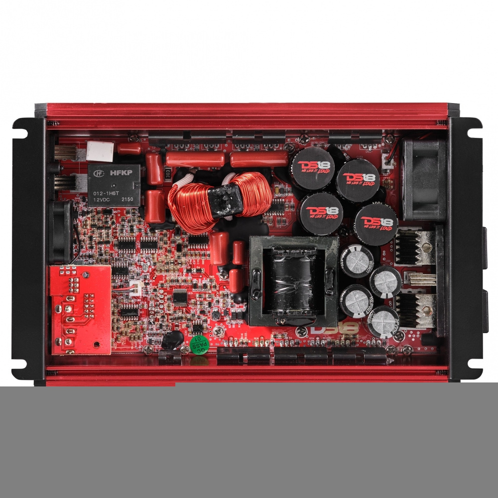 DS18 EXL-XX12.2DHE im Comp-Gehäuse mit Verstärker, 1x12 Basspaket