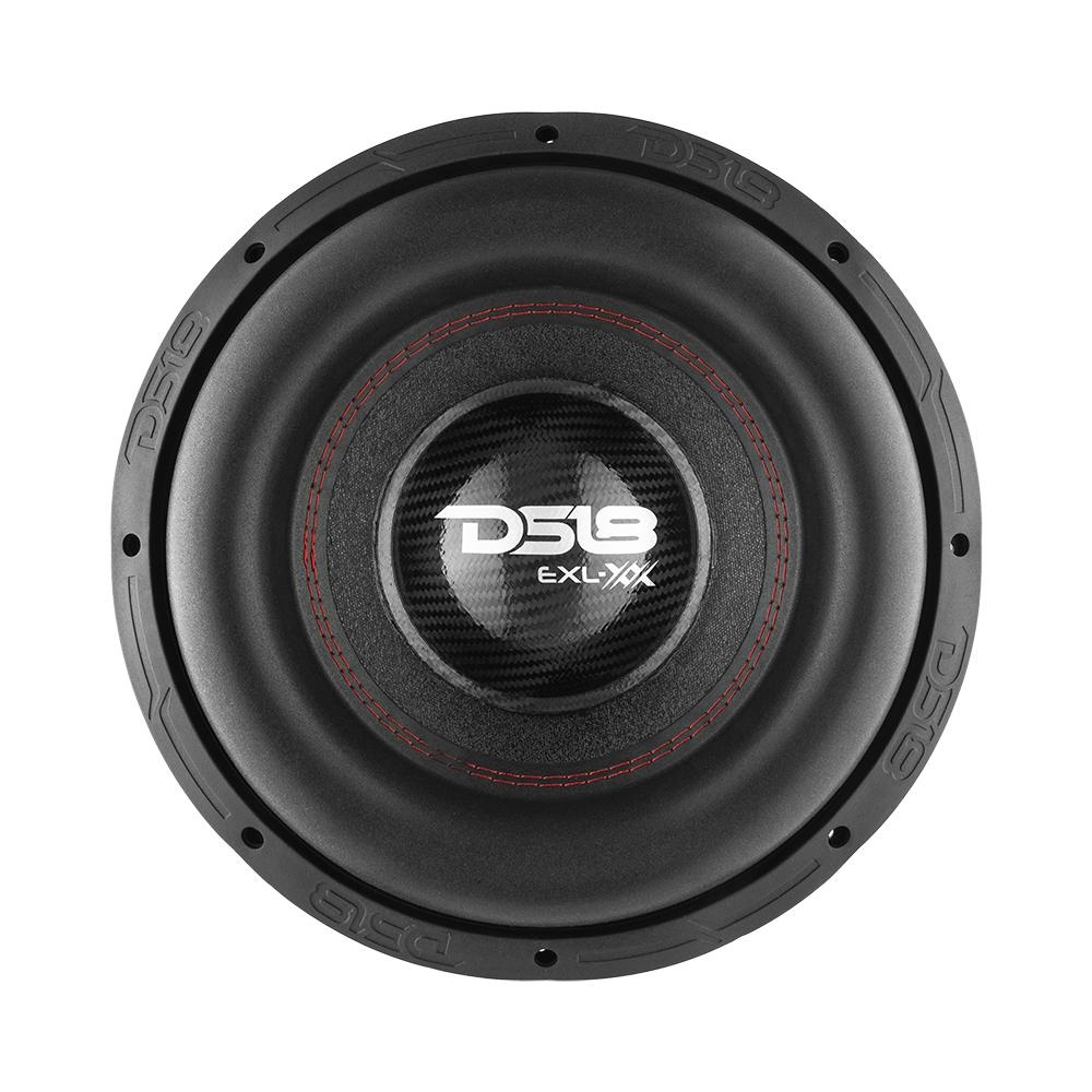 DS18 EXL-XX12.4DHE im Bassreflex-Comp-Gehäuse mit Verstärker, 1x12 Basspaket