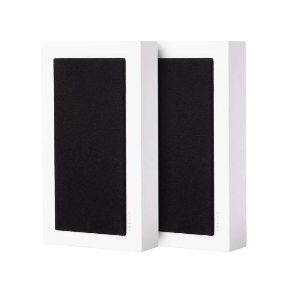 2er-Pack DLS Flatbox Midi Wandlautsprecher in Weiß