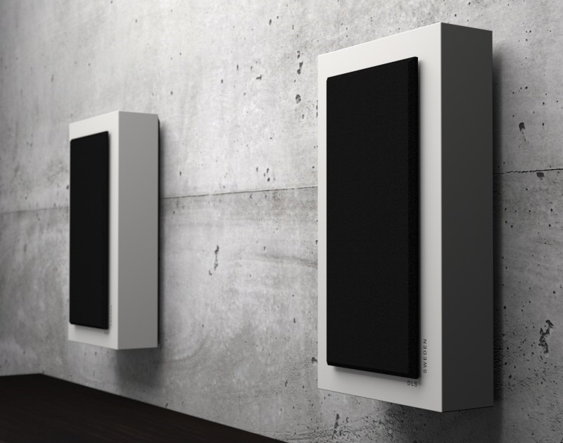 DLS Flatbox Midi On-Wall Lautsprecherpaket 2.1, weiß