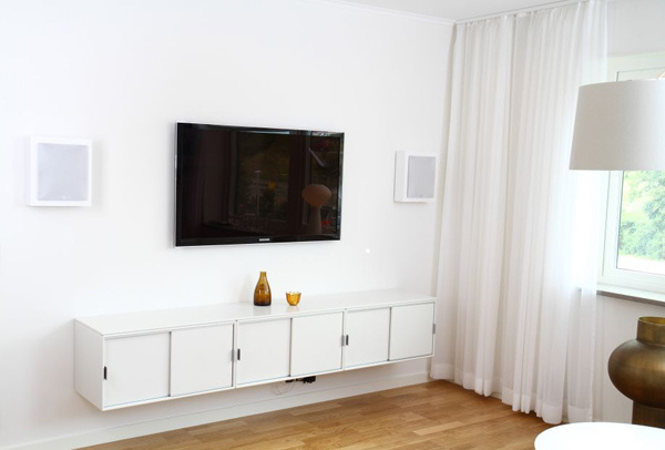 2er-Pack DLS Flatbox Slim Mini, Weiß