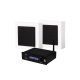 System One A50BT & 2er-Pack DLS Flatbox Slim Mini, Stereo-Set System One A50BT & 2er-Pack DLS Flatbox Slim Mini, Stereo-Set