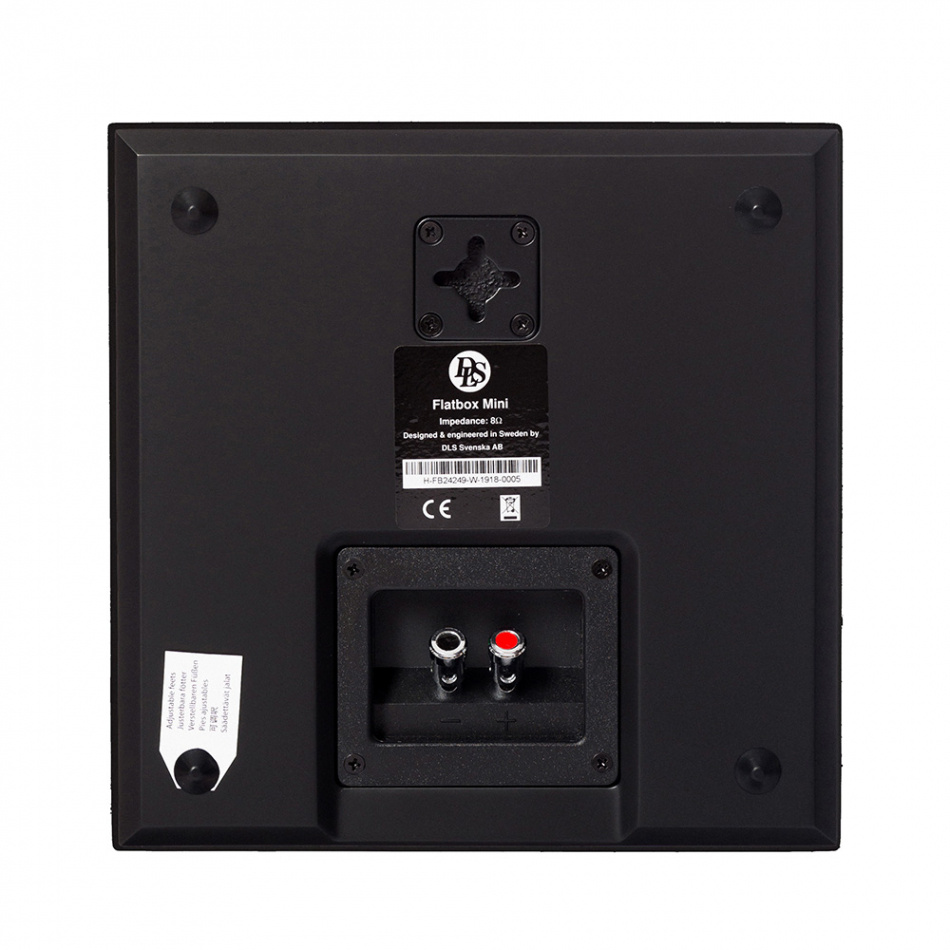 DLS Flatbox Mini On-Wall Lautsprecherpaket 5.0, schwarz