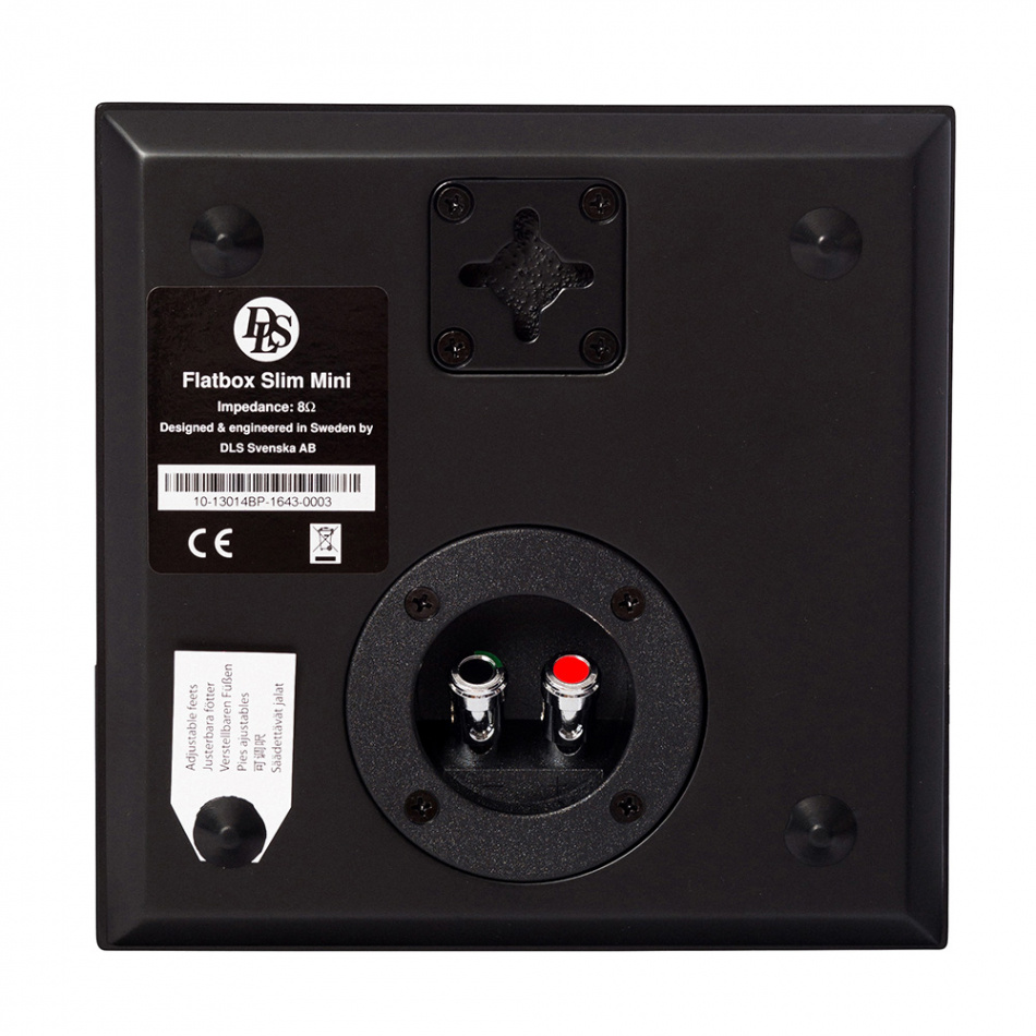 DLS Flatbox Mini On-Wall Lautsprecherpaket 5.0, schwarz