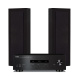 DLS Flatbox Slim Large in Schwarz mit Yamaha A-S201 MK II, Stereo-Set 2.0 DLS Flatbox Slim Large in Schwarz mit Yamaha A-S201 MK II, Stereo-Set 2.0