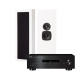 DLS Flatbox Slim Large Stereo-Set mit Yamaha A-S201 II DLS Flatbox Slim Large Stereo-Set mit Yamaha A-S201 II