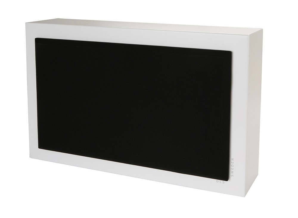 2er-Pack DLS Flatbox XXL & Flatsub 8.2 Lautsprecherpaket 2.1, weiß