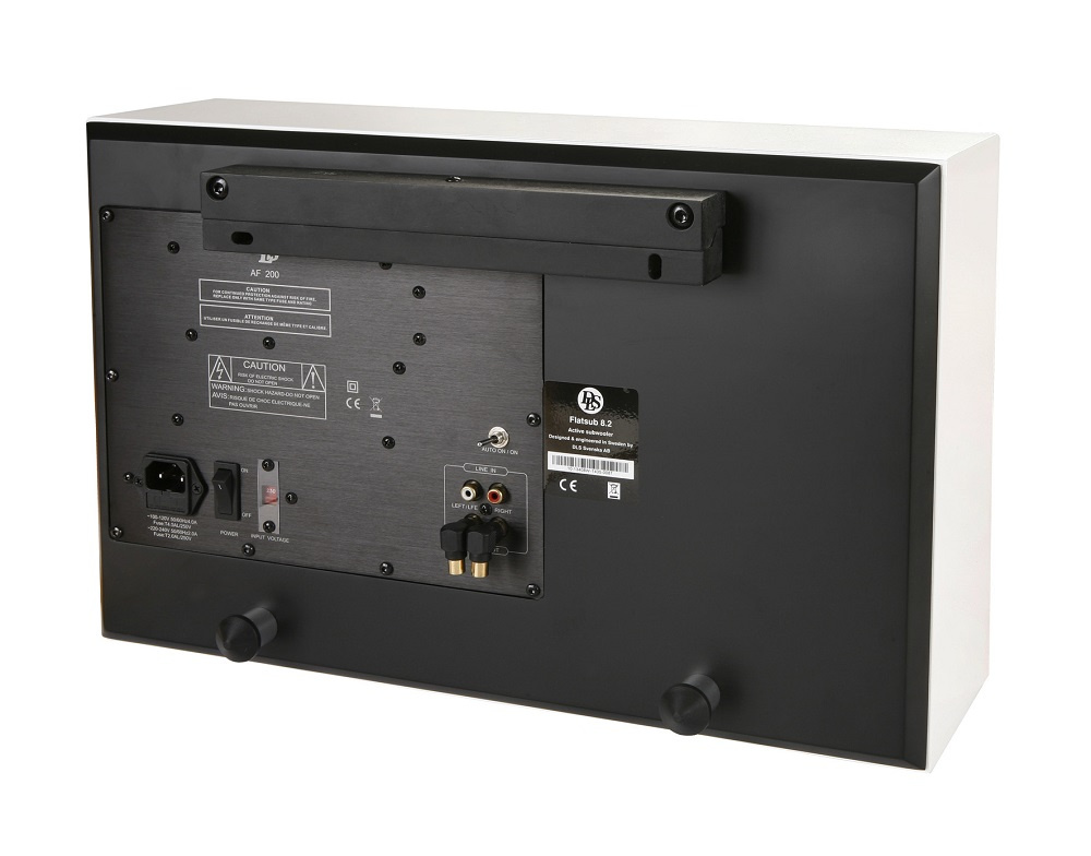 2er-Pack DLS Flatbox XXL & Flatsub 8.2 Lautsprecherpaket 2.1, weiß