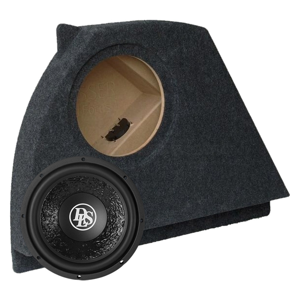 Subwoofergehäuse mit DLS PE10.D2 für Ford Focus 1998-2004