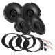 DLS Performance Lautsprecherpaket für Ford 1993-2008 DLS Performance Lautsprecherpaket für Ford 1993-2008