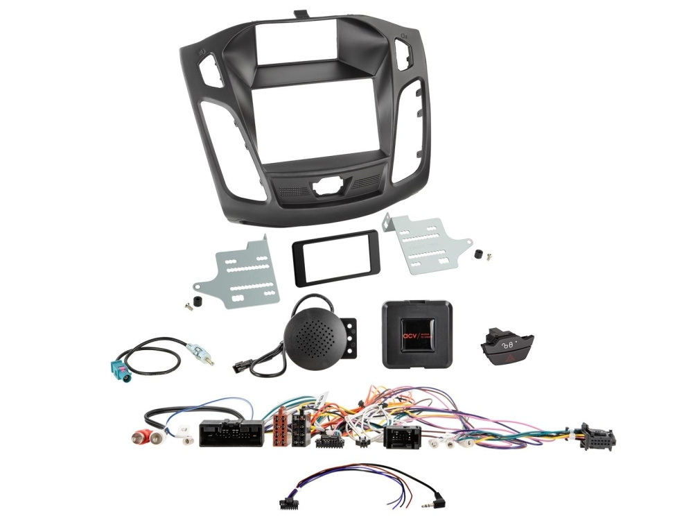 JVC KW-M695DBW Autoradio-Set für Ford Focus 2011-2015