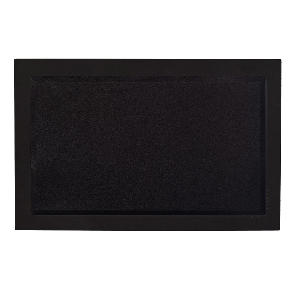 2er-Pack DLS Flatsub 8.2 wandmontierbarer aktiver Subwoofer, mattschwarz