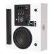2er-Pack DLS Flatsub Midi aktivem Subwoofer zur Wandmontage, mattweiß 2er-Pack DLS Flatsub Midi aktivem Subwoofer zur Wandmontage, mattweiß