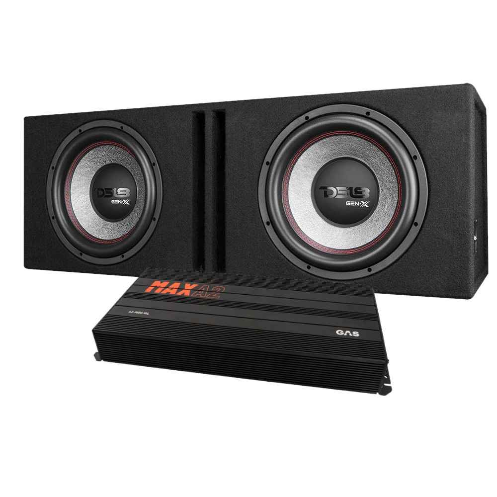 DS18 GEN-X212LD und GAS MAX A2-1500.1DL, Basspaket