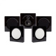 DLS Flatbox D-One On-Wall Lautsprecherpaket 5.0, schwarz DLS Flatbox D-One On-Wall Lautsprecherpaket 5.0, schwarz