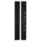 2er-Set DLS Flatbox Slim XL On-Wall, mattschwarz 2er-Set DLS Flatbox Slim XL On-Wall, mattschwarz