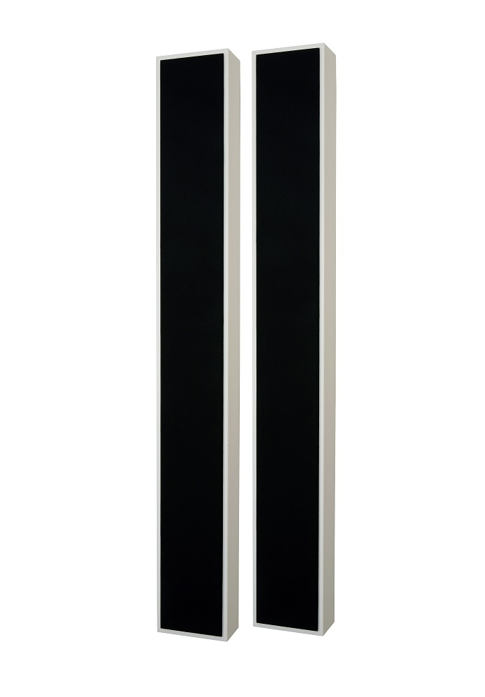 2er-Set DLS Flatbox Slim XL On-Wall-Lautsprecher, mattweiß