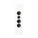 2er-Set DLS Flatbox XXL On-Wall-Lautsprecher, mattweiß 2er-Set DLS Flatbox XXL On-Wall-Lautsprecher, mattweiß