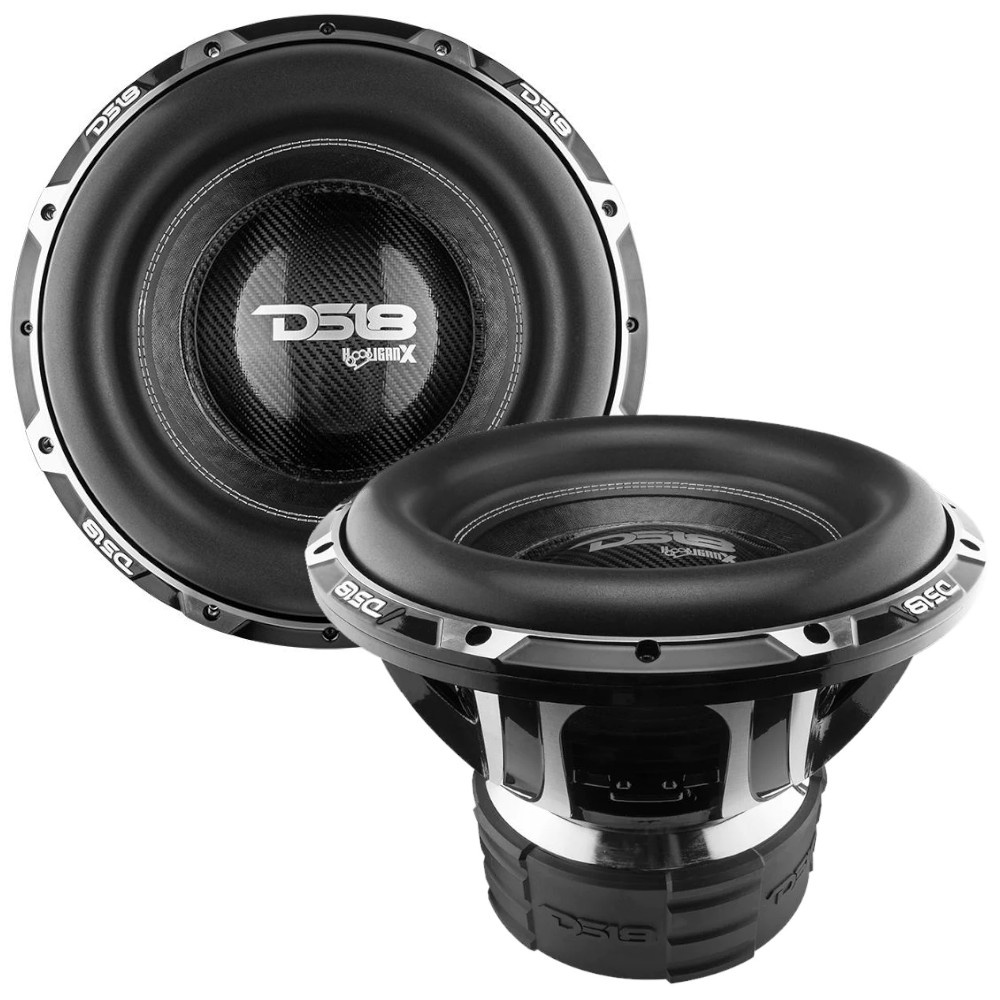 2er-Pack DS18 HOOLIGAN-X15.1DHE, unglaublich schwerer 15-Zoll-Bass