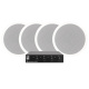 2 Paare DLS IC611, 6,5”-Einbaulautsprecher & System One SC4B 2 Paare DLS IC611, 6,5”-Einbaulautsprecher & System One SC4B