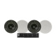 4er-Pack DLS IC623 mit System One SC4B Lautsprecherumschalter 4er-Pack DLS IC623 mit System One SC4B Lautsprecherumschalter