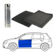 Dämmung für Hatchback, Vordertüren mit Türverkleidungen Dämmung für Hatchback, Vordertüren mit Türverkleidungen
