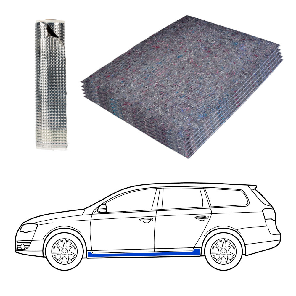Dämmung für Kombi, Boden