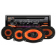 JVC KD-T922BT & GAS MAD X2-Lautsprecher, Car-Audio-Paket JVC KD-T922BT & GAS MAD X2-Lautsprecher, Car-Audio-Paket