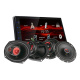 JVC KW-M180BT & Bass Habit PLAY-Lautsprecher, Car-Audio-Paket JVC KW-M180BT & Bass Habit PLAY-Lautsprecher, Car-Audio-Paket