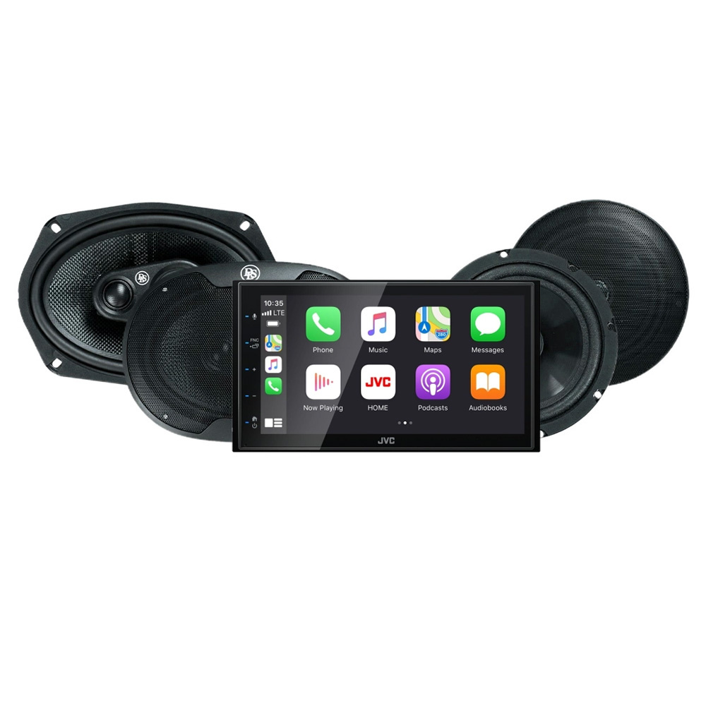 JVC KW-M560BT & DLS Performance M2-Lautsprecher, Car-Audio-Paket
