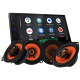 JVC KW-M695DBW Autoradio-Paket mit GAS MAD X1 Lautsprechern JVC KW-M695DBW Autoradio-Paket mit GAS MAD X1 Lautsprechern