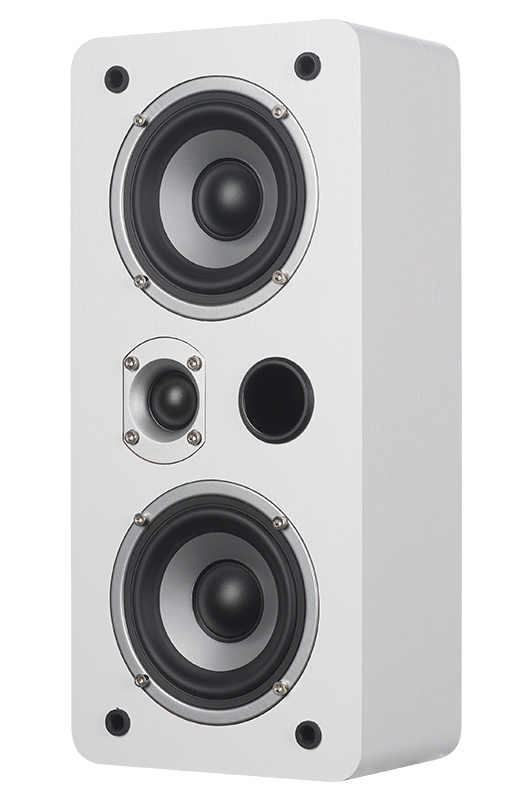 Dynavoice Magic LCR-4 mit Challenger Sub 8 2.1 Lautsprecherpaket, weiß