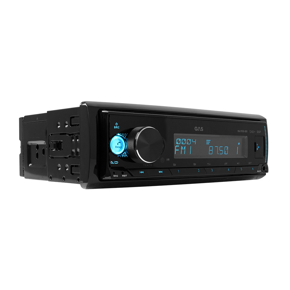 GAS MAX M150-BDX mit DLS Performance-Lautsprechern, Car-Audio-Paket