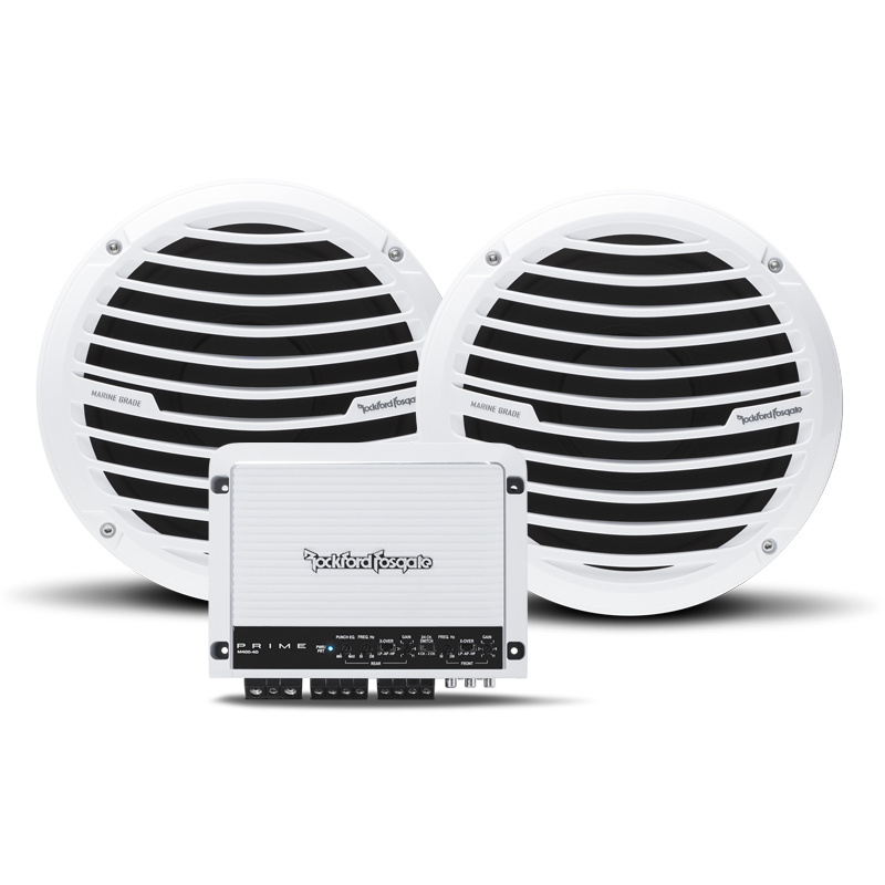 2er-Pack Rockford Fosgate RM110D4 & M400-4D