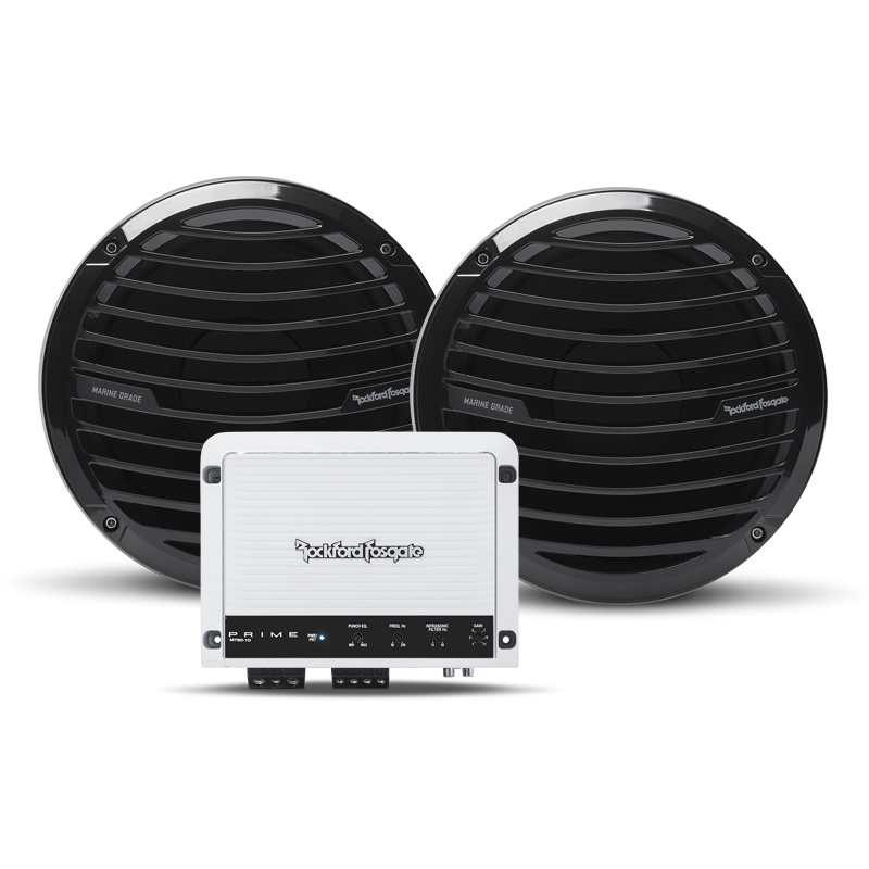 2 Stk. Rockford Fosgate RM110D4 & M750-1D
